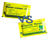 Mybacin Lozenges Mint vs Mybacin Throat Mint