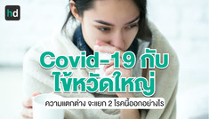 โรค Covid-19 ต่างจากไข้หวัดใหญ่อย่างไร?
