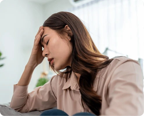 Adult feeling unwell