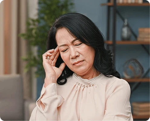 Senior feeling unwell