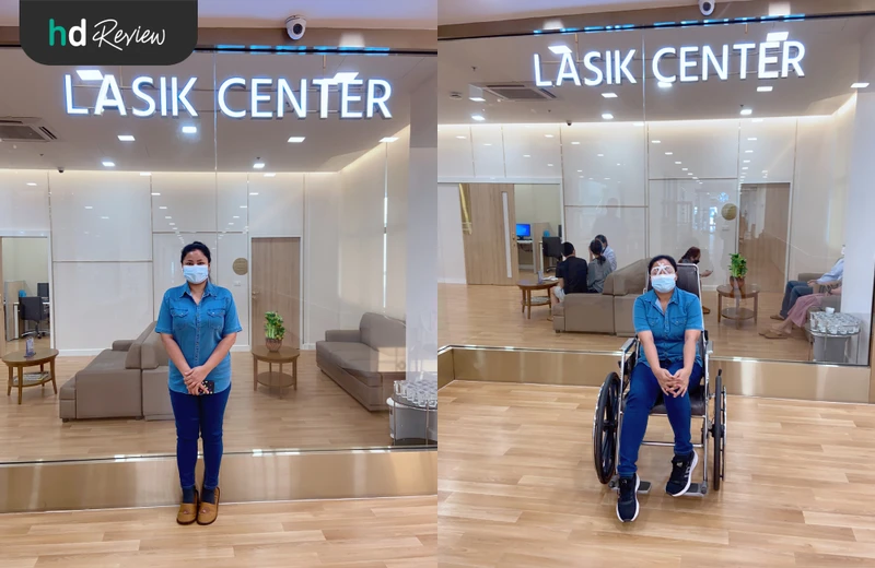ผู้ใช้บริการทำเลสิกแบบ SBK LASIK ที่ โรงพยาบาลปิยะเวท