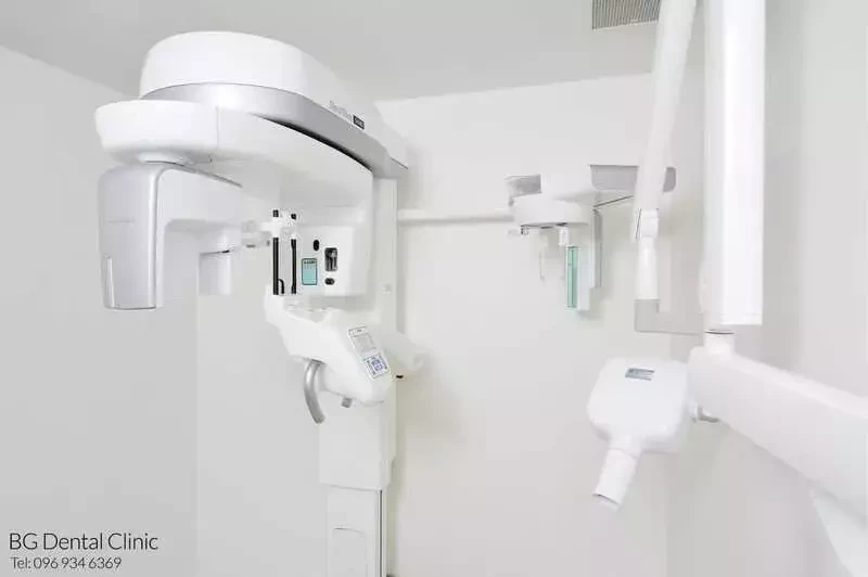 ภาพเครื่องฉายรังสีด้วยระบบดิจิตอล 2 มิติ ที่ คลินิกทันตกรรมบีจี (BG Dental Clinic)