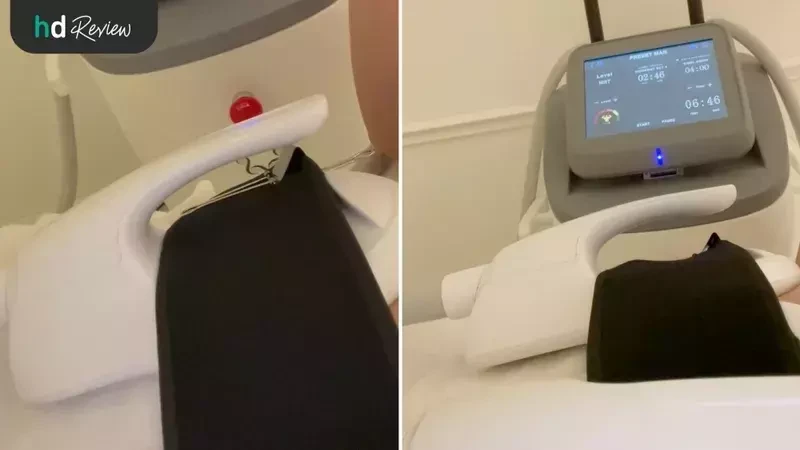 เครื่องทำ Muscle Scrulpt เทคโนโลยี ทำ Sixpack ที่ Identity Medical Clinic