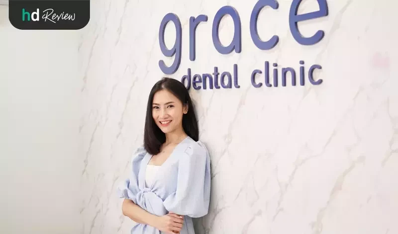 รีวิว ทำวีเนียร์ เคลือบผิวฟันและแปะฟันขาว ที่ Grace Dental Clinic