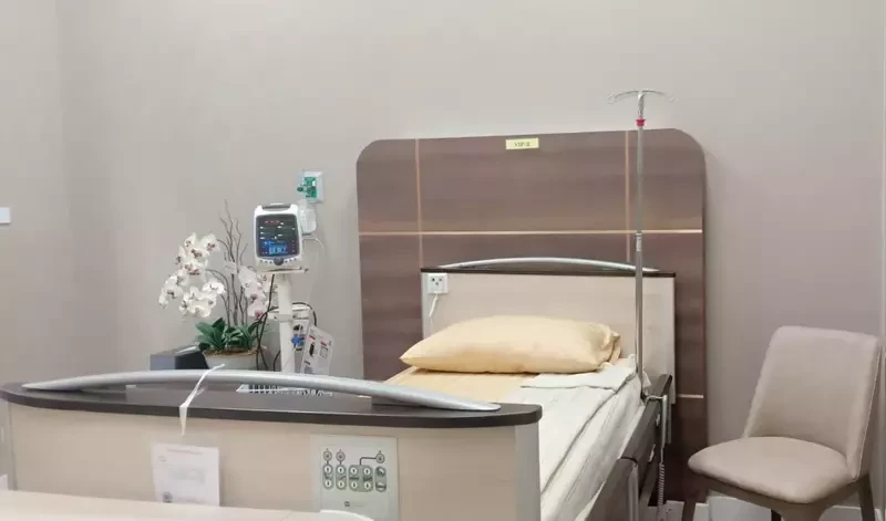 เตียงพักฟื้นระหว่างกระบวนการทำ ICSI ที่ Prime Fertility Clinic