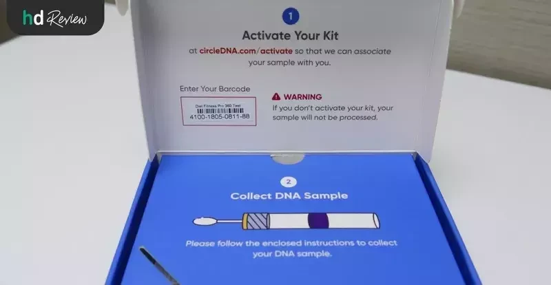 อุปกรณ์ Circle DNA ชุดตรวจสุขภาพไม่ต้องเจาะเลือด ที่ N Health