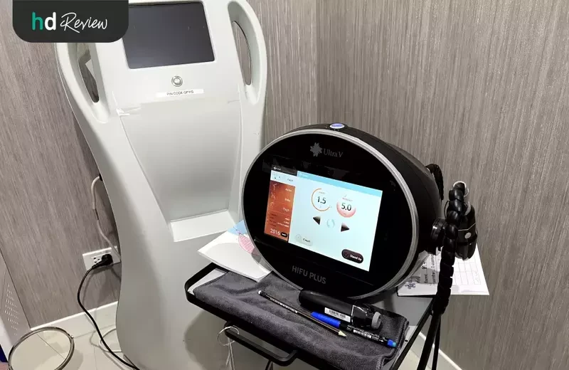 เครื่อง Ultra V HIFU Plus ที่ Gangnam Clinic