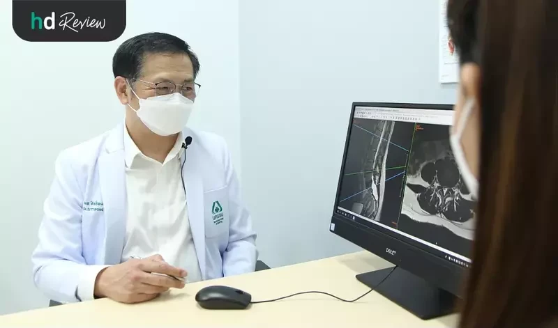 รีวิว ผ่าตัดส่องกล้อง Endoscope รักษาอาการปวดหลังร้าวลงขา ที่ โรงพยาบาลนครธน