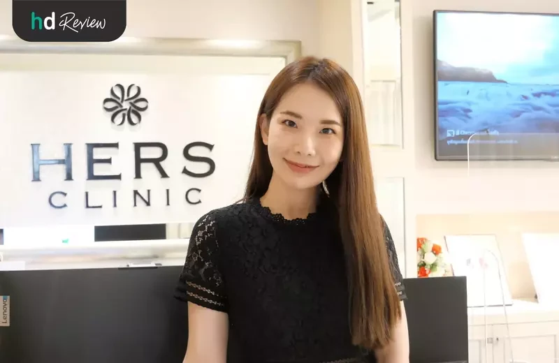 ผู้ใช้บริการฉีดไขมันหน้า ที่ HERS Clinic