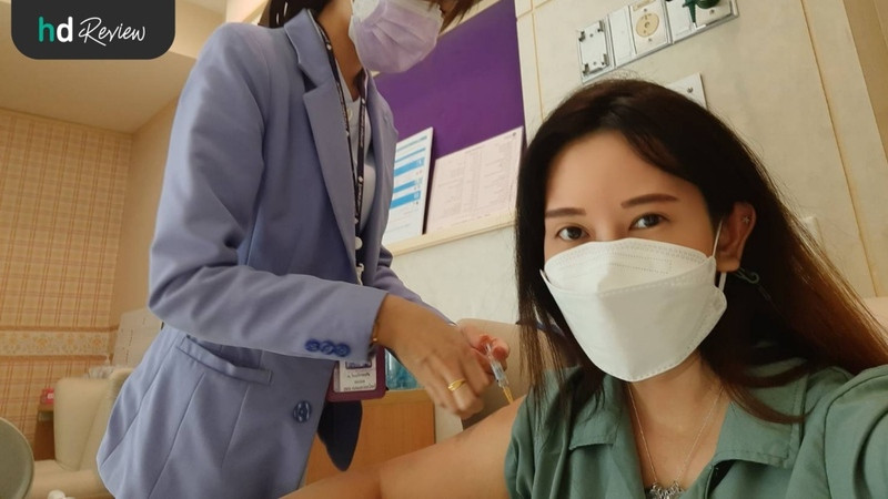 รีวิว ฉีดวัคซีนป้องกันไข้หวัดใหญ่ 2021 ที่ โรงพยาบาลเกษมราษฎร์ ประชาชื่น