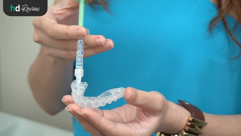 รีวิวฟอกสีฟัน Cool Light และชุดฟอกสีฟัน ที่ Grace Dental Clinic